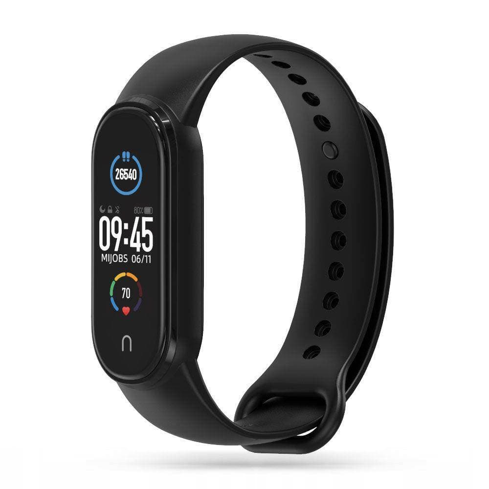 Tech-Protect Opaska Iconband do Xiaomi Mi Band 5/6/6 NFC/7 black - darmowy odbiór w 22 miastach i bezpłatny zwrot Paczkomatem aż do 15 dni