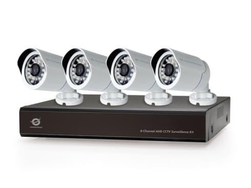 Opinie o Zestaw CCTV KIT AHD 8CH DVR 4x kamery 1080P DDC_C8CHCCTVKITD1080