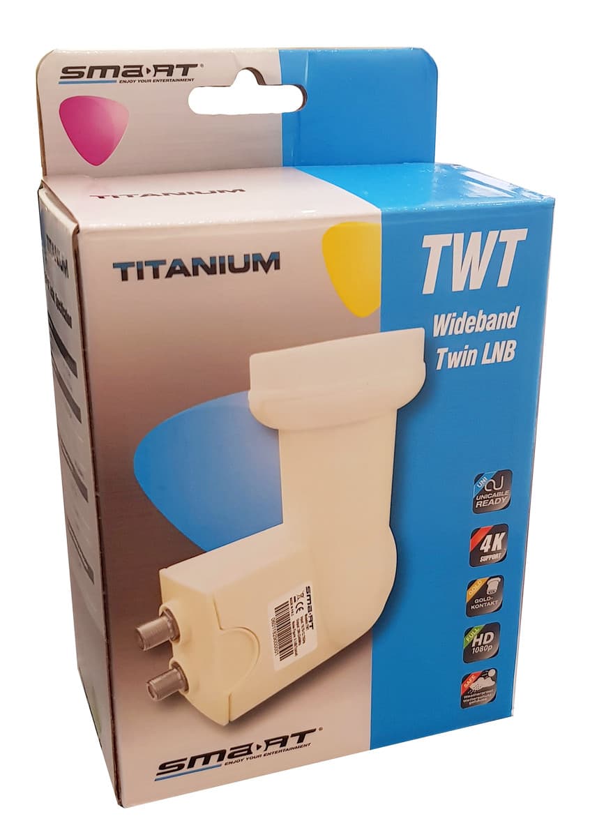 Smart LNB Wide Band Titanium TWT H+V LNBWB-TWT