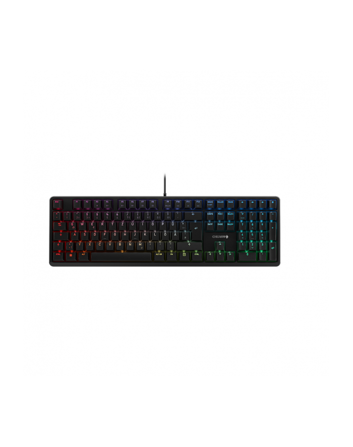 Cherry G80-3838LWBDE-2 G80-3000N RGB klawiatura USB QWERTZ Niemiecki Czarny