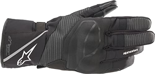 Alpinestars Andes V3 Drystar rękawice motocyklowe, długie, czarne, rozmiar M, unisex, enduro, przygoda, całoroczne, tekstylne