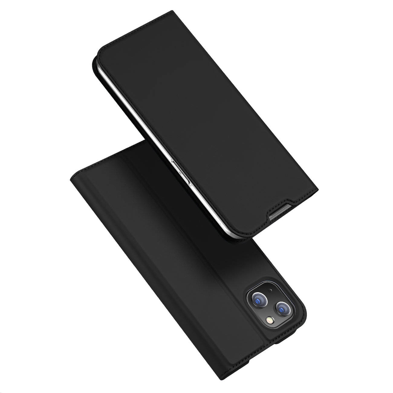 Dux Ducis Skin Pro kabura etui pokrowiec z klapką iPhone 14 Max czarny