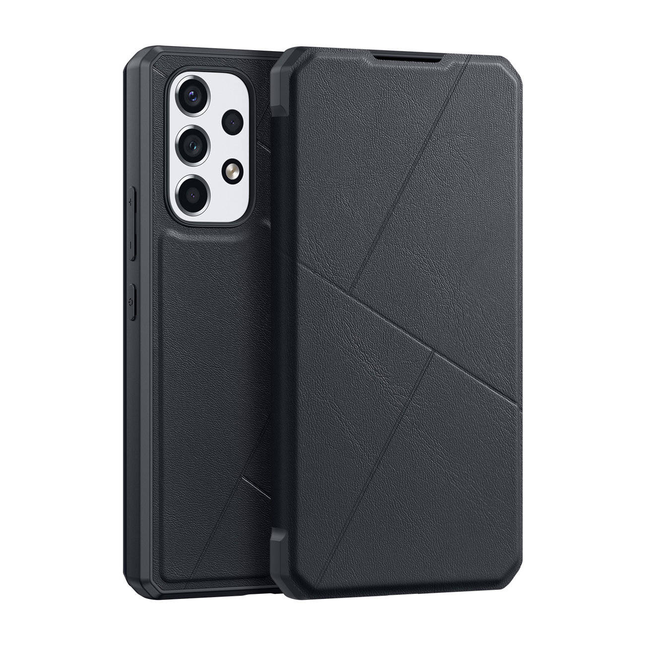 Dux Ducis Skin X kabura etui pokrowiec z klapką Samsung Galaxy A73 czarny