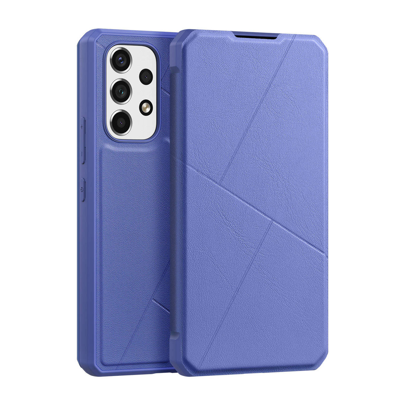 Dux Ducis Skin X kabura etui pokrowiec z klapką Samsung Galaxy A73 niebieski