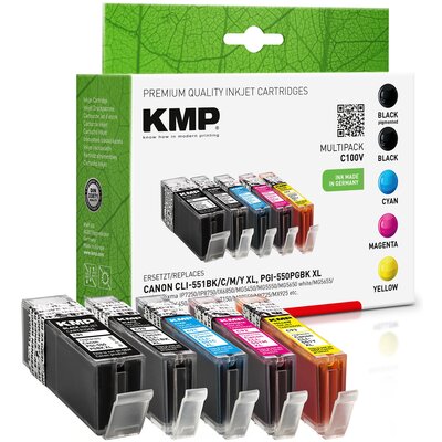 KMP Multipack do Canon Pixma iP7250/MG6350/MG7150, c100 V 15,190,050