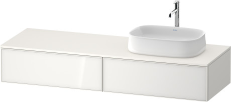 Duravit Zencha Szafka podumywalkowa wisząca 160x55 cm biała ZE4814L64840000