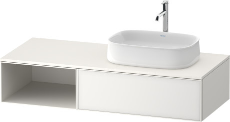 Duravit Zencha Szafka podumywalkowa wisząca 130x55 cm biała ZE4819064840000