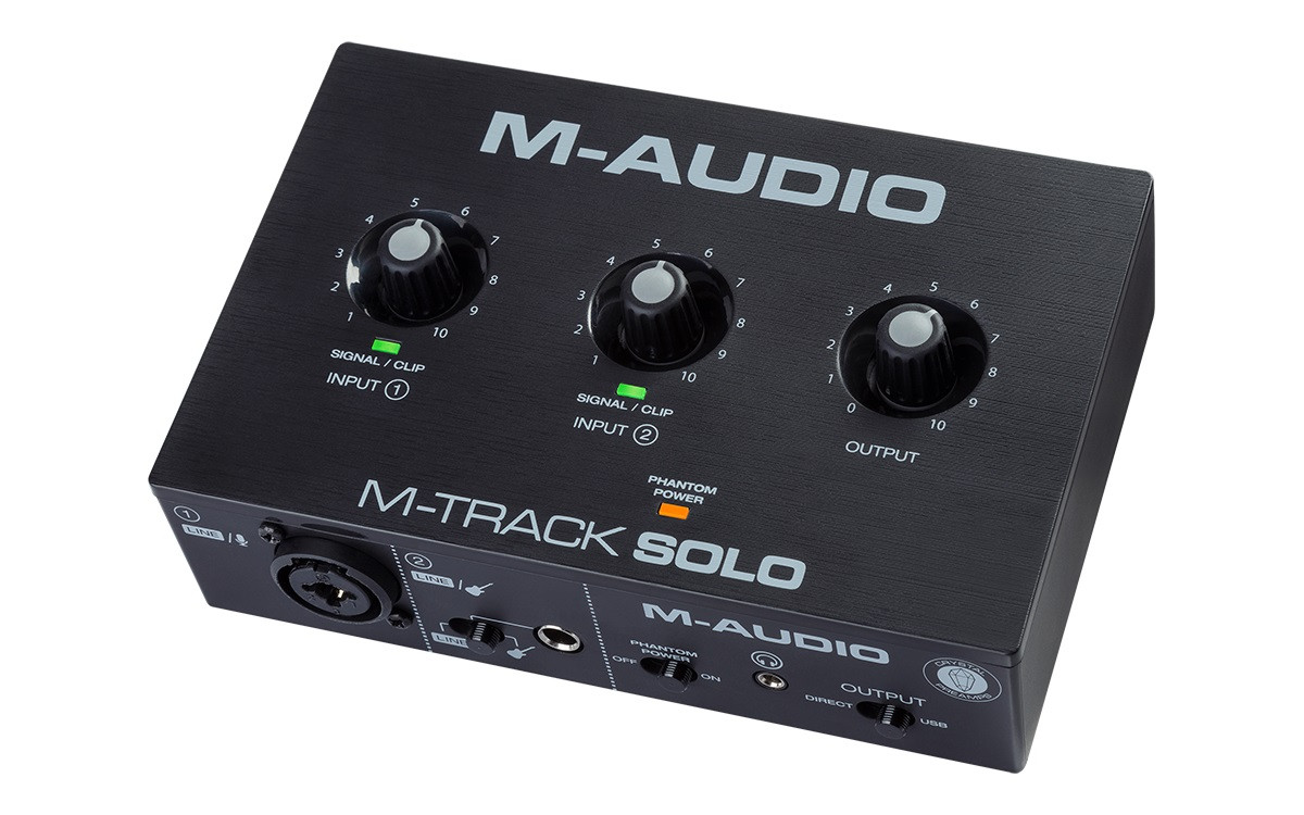M-AUDIO M-Track SOLO - Interfejs Audio USB - Darmowa wysyłka paczkomatem od 599zł
