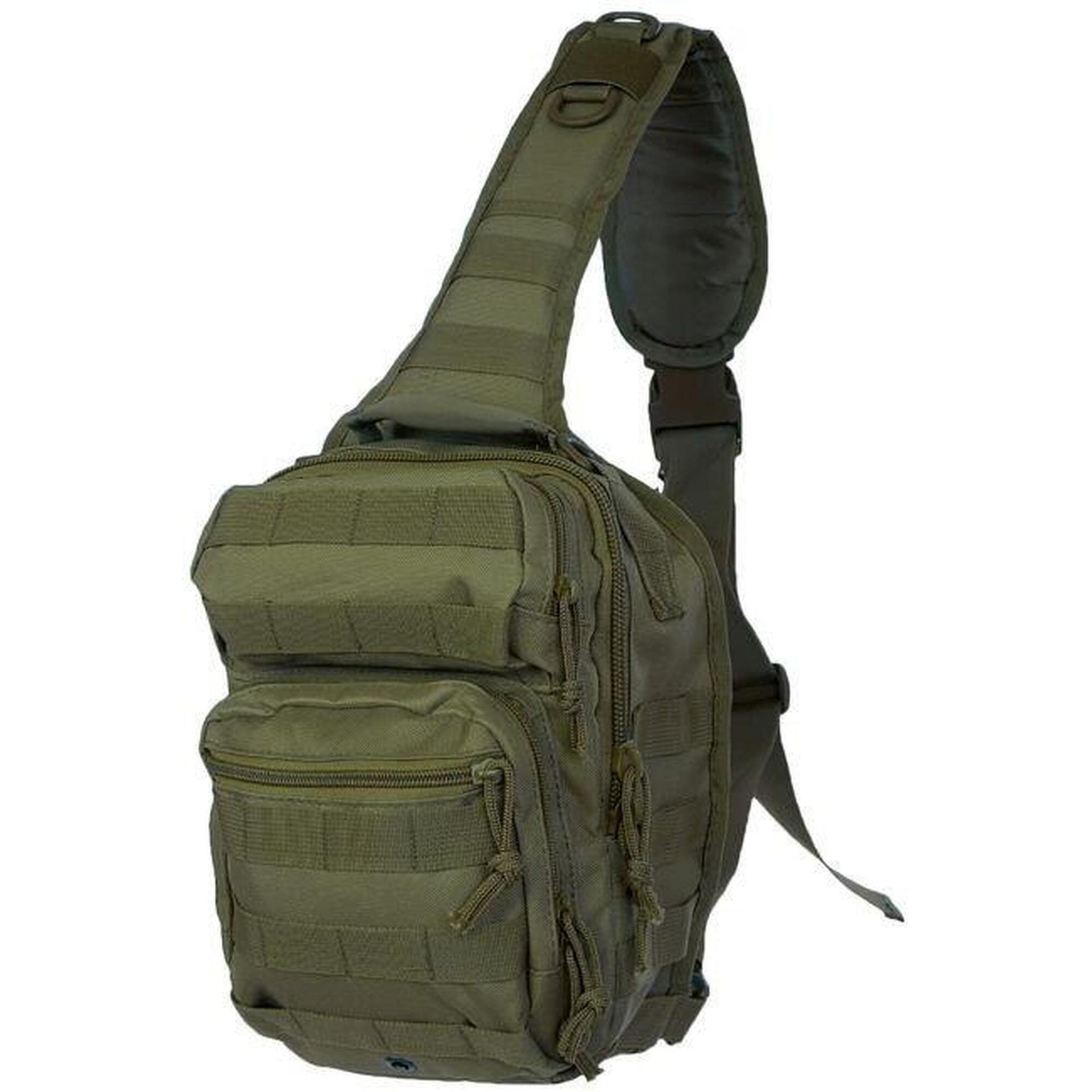 Mil-Tec US Assault Pack One Strap Small, zielony 14059101