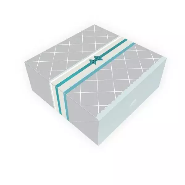 Beniamin Beniamin PUDEŁKO 230 x 230 x 105 mm 5 szt SREBRO OPAKOWANIE DO CIASTA opakowanie=szt Beniamin TARGI AI101BEN