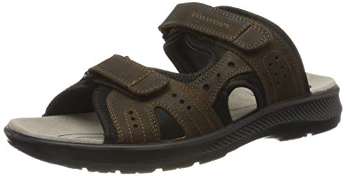 Jomos Męskie klapki Mobila II, brązowy - Braun Choco 12 343-47 EU