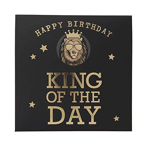 Depesche 0011694-032 Pop-up Kartka z życzeniami urodzinowymi, składana kartka z muzyką, elementami świetlnymi i oryginalnym napisem, kartka urodzinowa z kopertą, format 15,5 x 15,5 cm