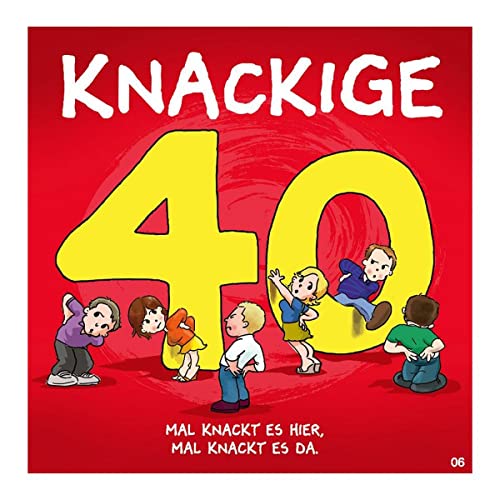 Kartka z życzeniami z muzyką, dowcipna kartka urodzinowa z motywem archei, pasująca sentencja i tekst wewnętrzny, w zestawie z kopertą, 17 x 16,5 cm