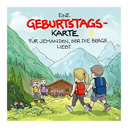Kartka z życzeniami z muzyką, dowcipna kartka urodzinowa z motywem archei, pasująca sentencja i tekst wewnętrzny, w zestawie z kopertą, 17 x 16,5 cm