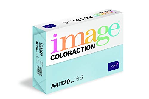 Antalis Własna colorac 838 A 120S 28   papier do kopiowania, DIN A4, 120 G/M, kolor: Iceberg  niebieski lodowy 89363