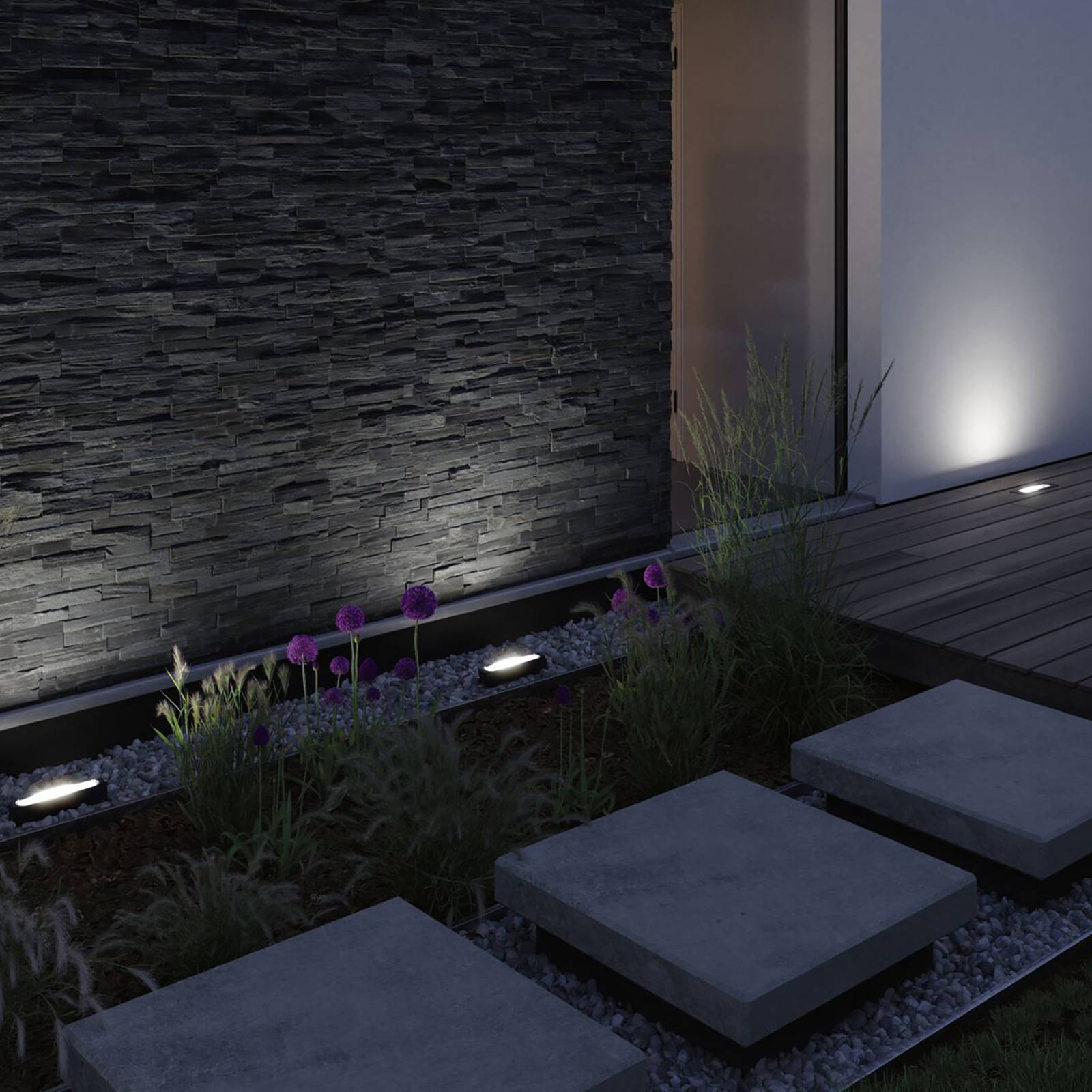 Paulmann Tidos LED-Wallwasher montaż podłogowy