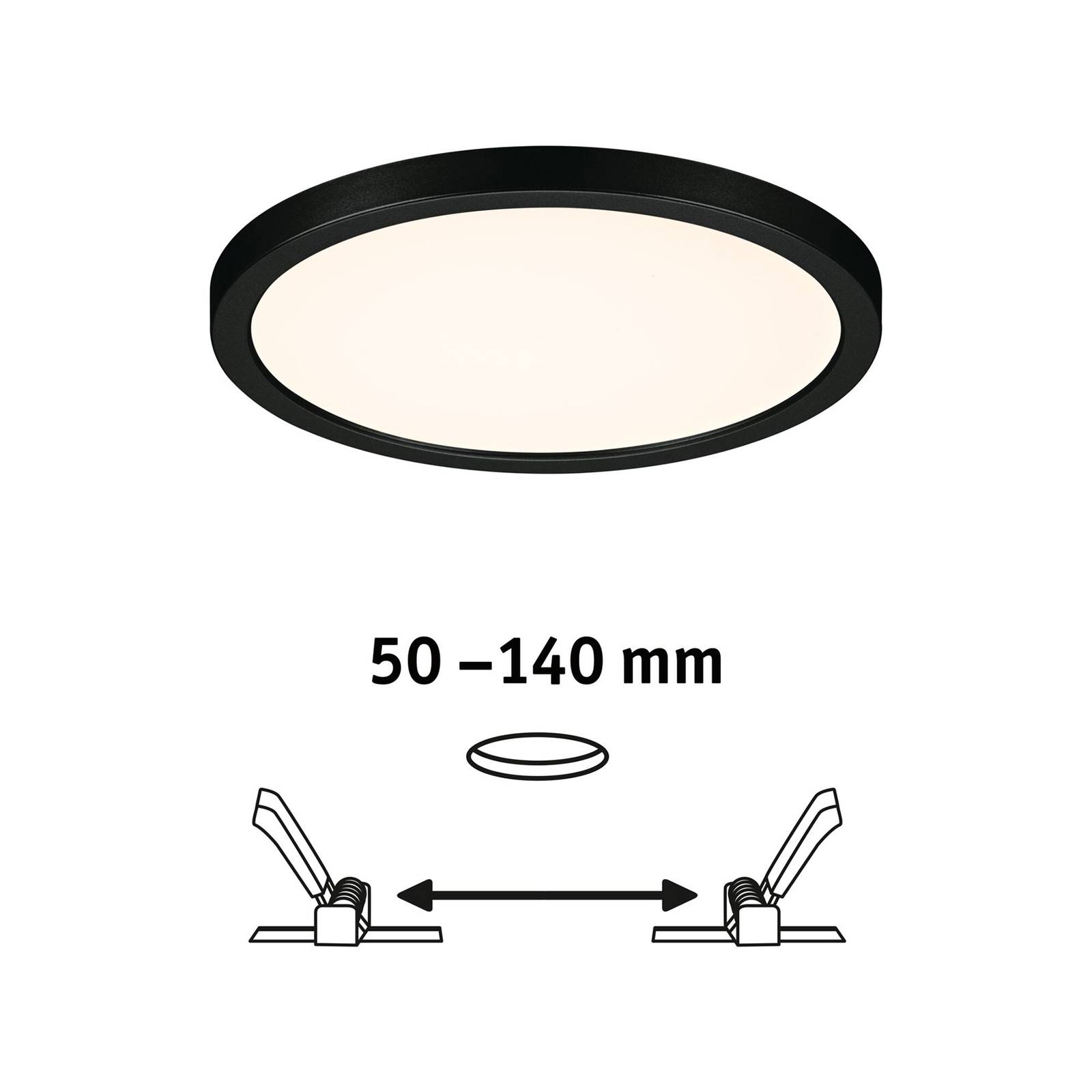 Paulmann Areo panel LED okrągły 3 000 K Ø17,5cm