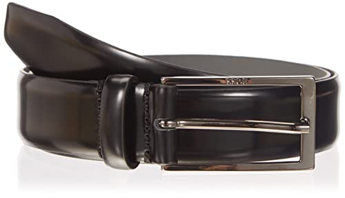BOSS Pasek męski, Black1, 105 cm