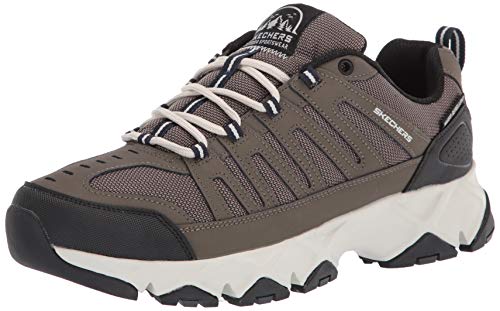 Skechers Męskie tenisówki crossbar Stilholt, Brązowy - 43 EU