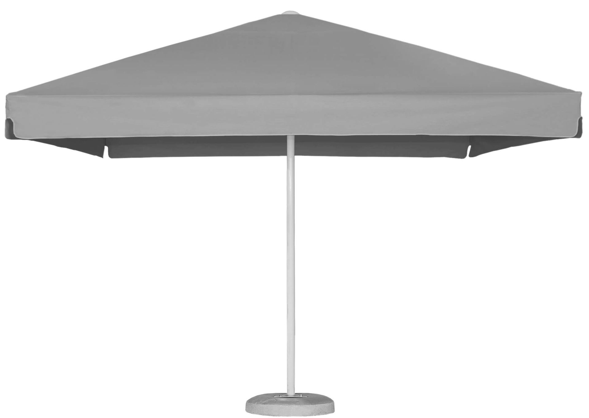 Parasol ogrodowy Barbados 3 m Poliester Szary