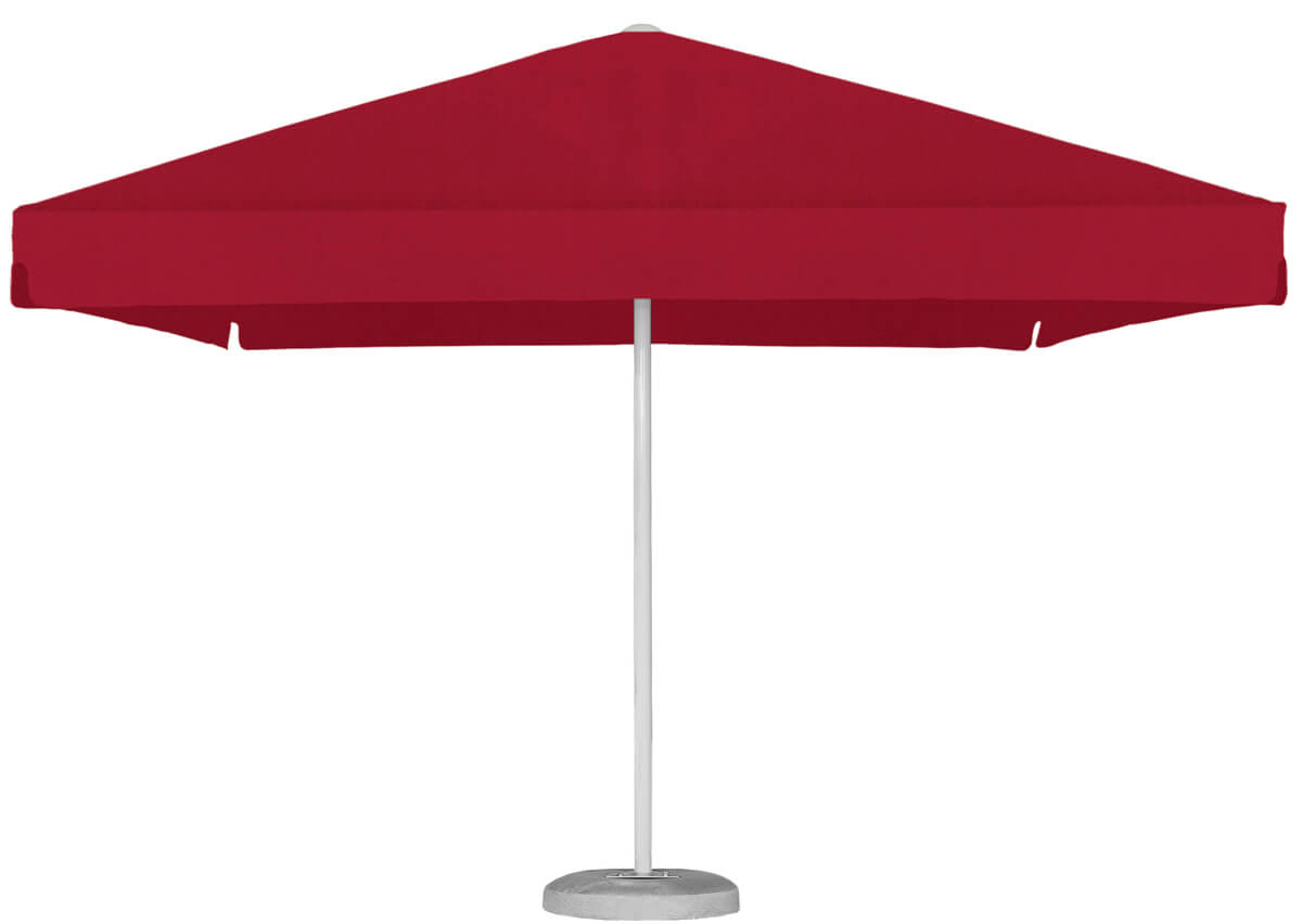 Parasol ogrodowy Barbados 3 m Akryl Czerwony