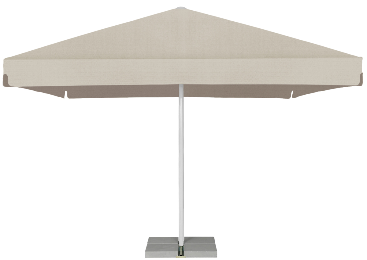 Parasol ogrodowy Barbados 3,5 m Akryl Jasny beżowy