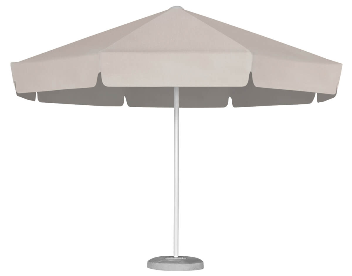 Parasol ogrodowy Rodos 3 m Akryl Jasny beżowy