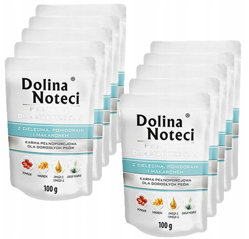 Dolina Noteci Premium Małe Rasy z Cielęciną : WAGA - 100g