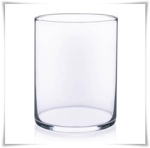 Wazon szklany cylinder H-20 cm D-15 cm zatapiany