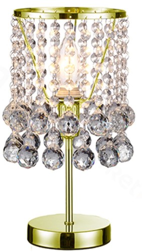 Lampka London Crystal złota,gold 527701-03