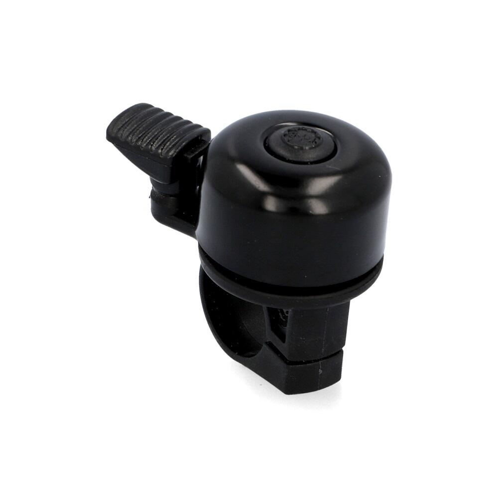 FISCHER Mini dzwonek rowerowy, czarny, jeden rozmiar 85797