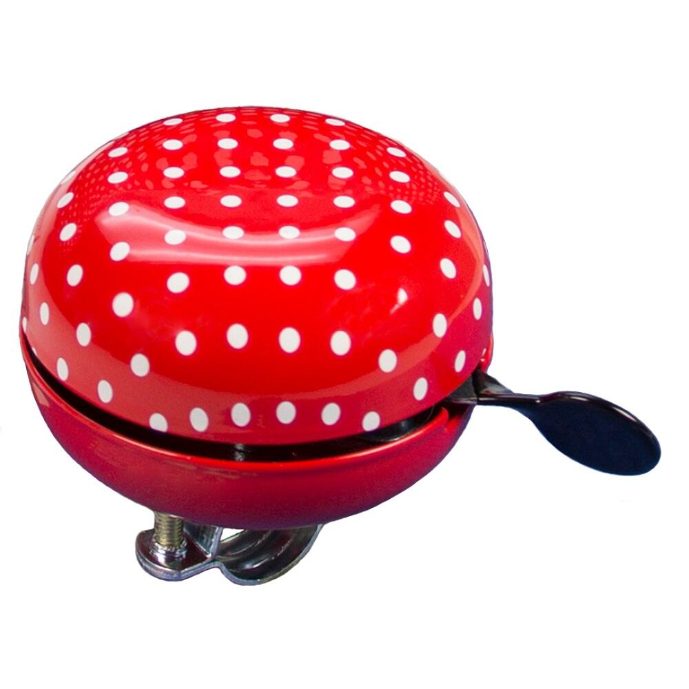 FISCHER Maxi kropki dzwonek, czerwony, One Size (50003)