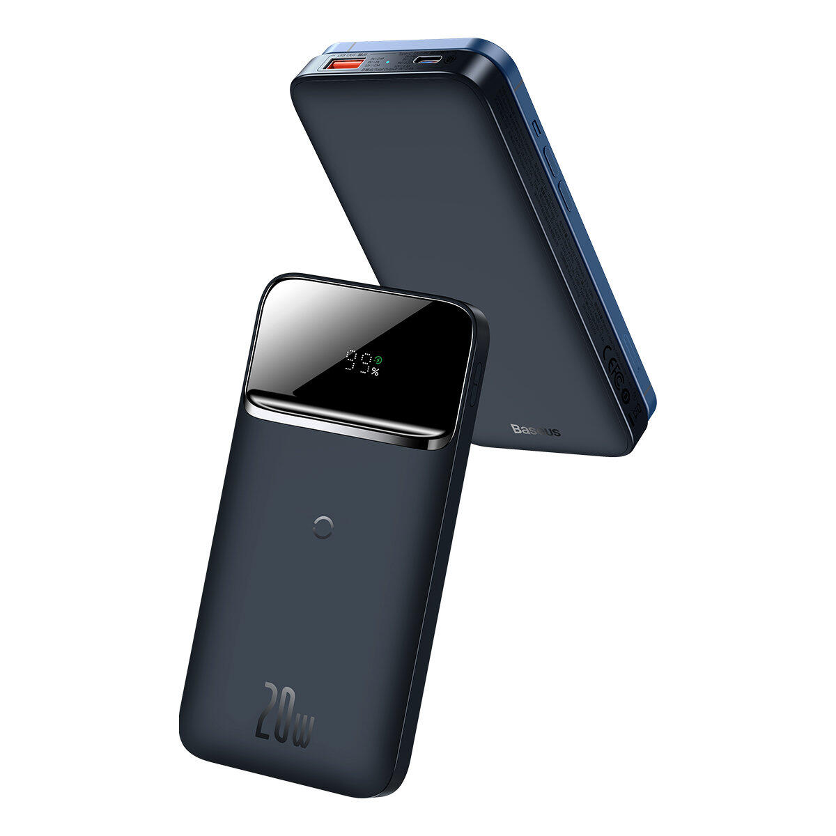 Baseus Magnetic 10000mAh 20W (niebieski)