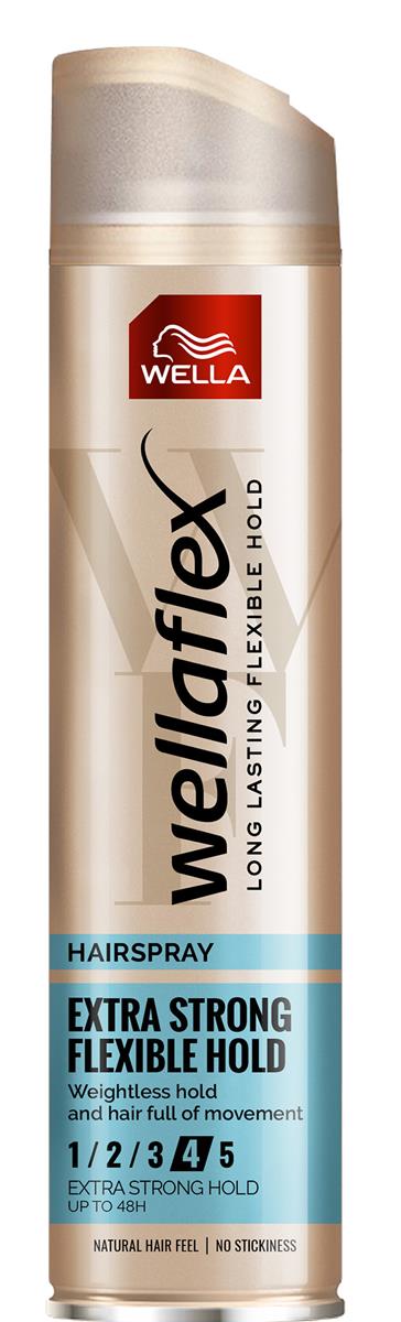 Wella Wellaflex Flexible, ekstra mocny lakier do włosów, 250ml