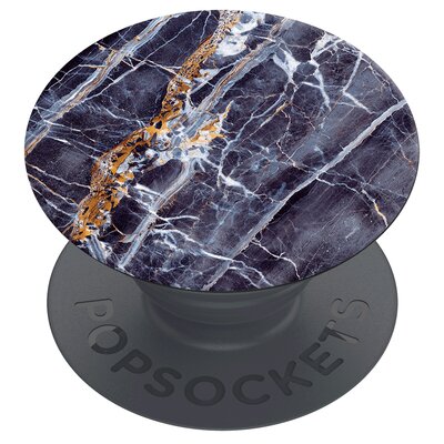 Uchwyt i podstawka POPSOCKETS do telefonu Basic Gold on Dark Marble)