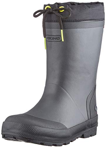 viking Unisex Slagbjorn Thermo Jr kalosze gumowe, szary - Dark Grey Multi. - 41 EU