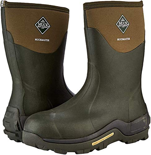 Muck Boots Kalosze Muckmaster Mid uniseks, Braun Moss Moss, 38 EU