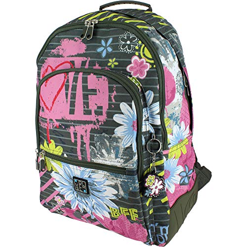 Grafoplás Plecak, szary (szary) - 37500163, szary, 31,5x43x21 cm, Flow