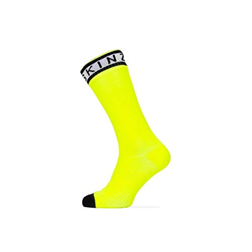 SEALSKINZ Wodoodporna ciepła pogoda o średniej długości skarpety z hydrostopem unisex dla dorosłych mieszane (zestaw 1 sztuk)