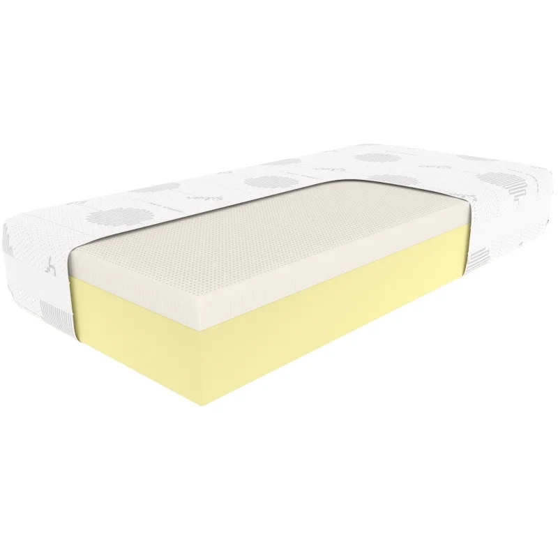 Materac SENPRO lateksowo-piankowy GUENO Rozmiar - 90x200, Twardość materacy - H3 - twardy
