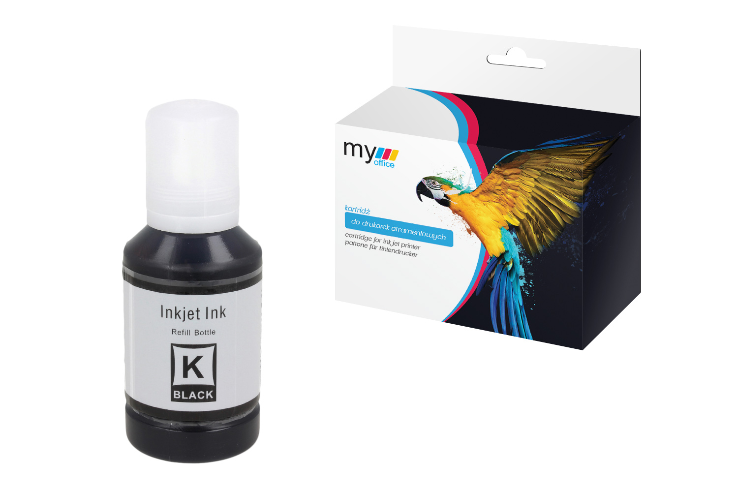 Zamiennik tuszu Epson 104 BK marki My Office