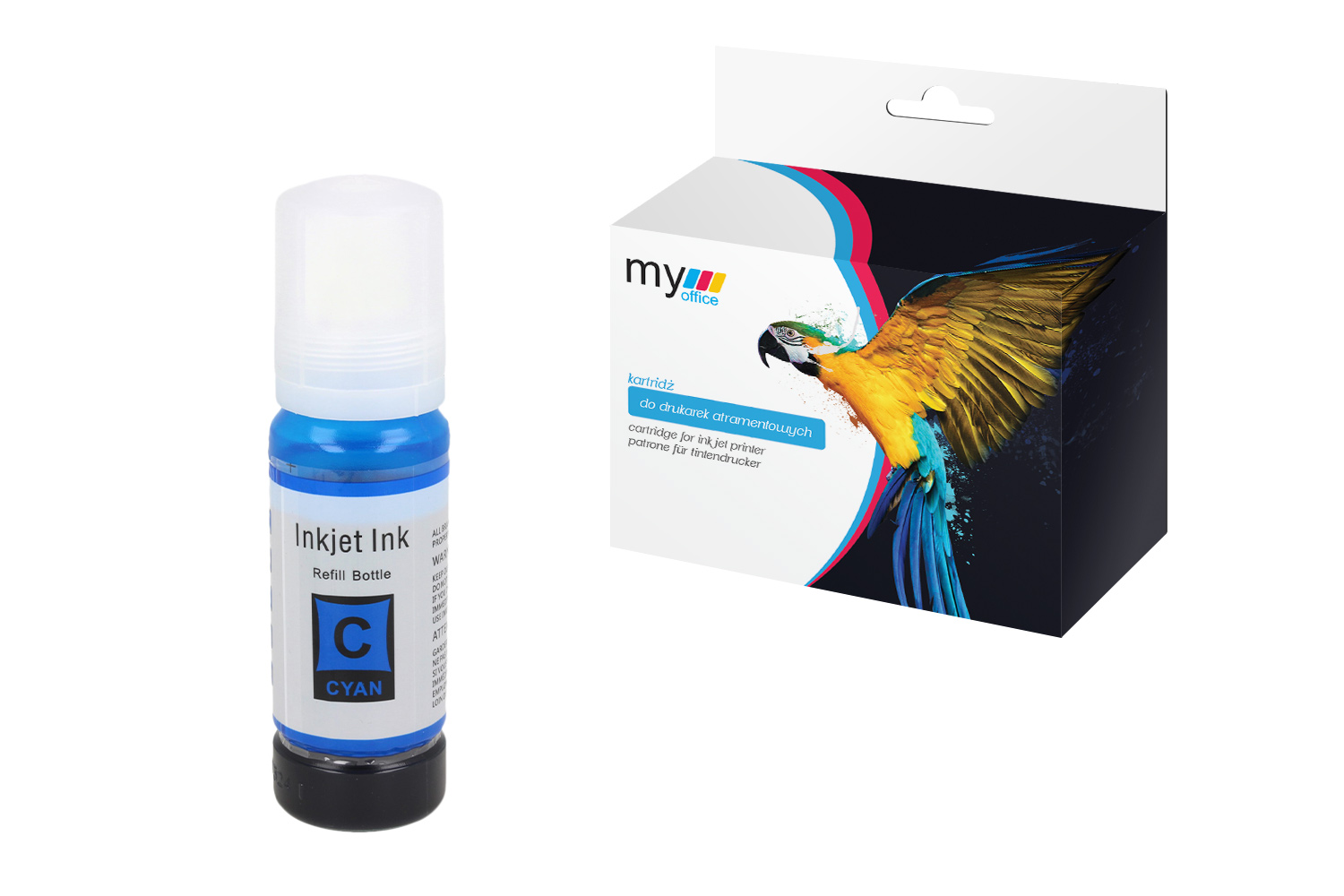 Zamiennik tuszu Epson 104 C marki My Office