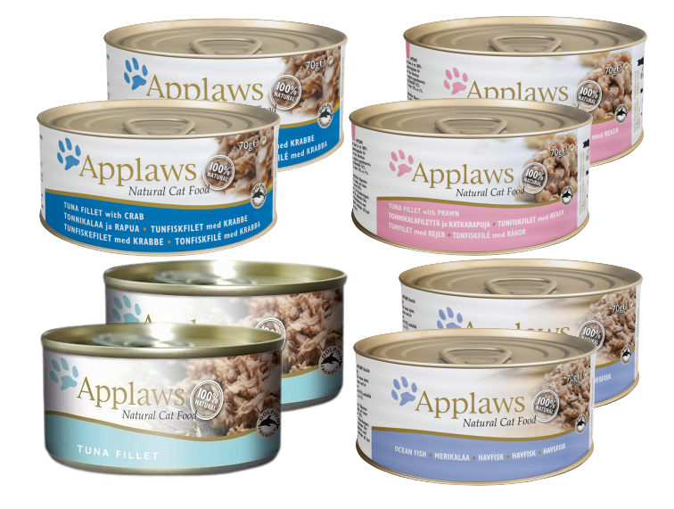 Applaws Cat Mix - Smaki morskie (8x70g)