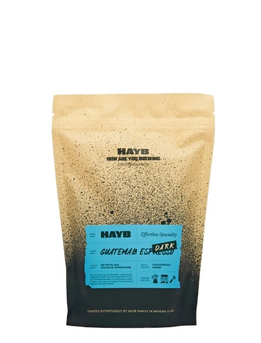 HAYB kawa ziarnista HAYB Gwatemala Dark Roas Espresso 1000g