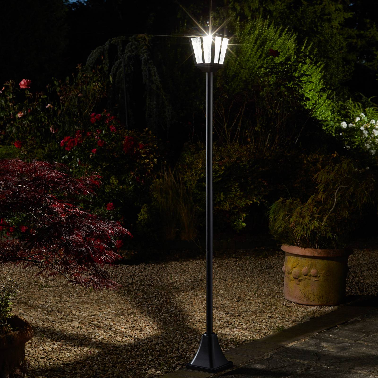 SMART GARDEN Solarna lampa na maszt Whitehall 365