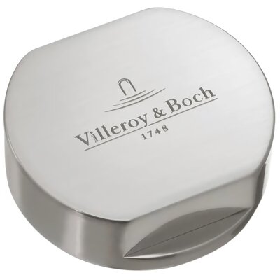 Villeroy & Boch pokrywka do pokrętła korka automatycznego stal szczotkowana (1-komorowy) 940526L7
