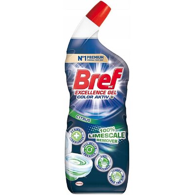 Bref 10 x Effect Żel do WC Anti limescale Ocean 700 ml