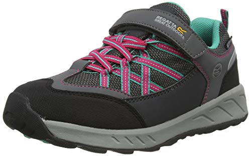 Regatta Unisex Baby Samaris V buty do niskiego chodzenia, Granitowa księżna - 23 EU