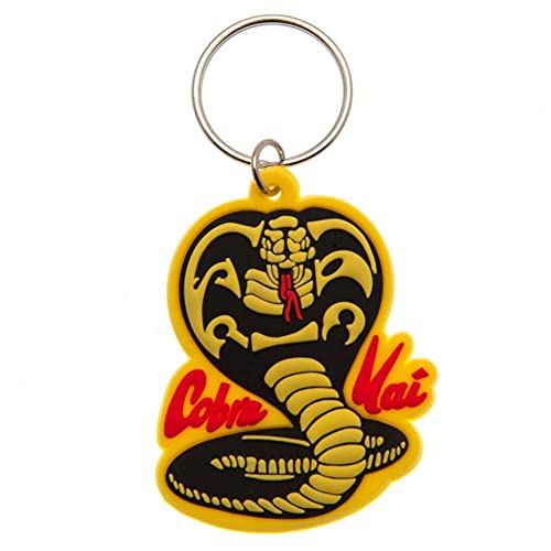 Pyramid International Cobra Kai (węża), gumowy brelok, wielokolorowy, jeden rozmiar, multi, Jeden rozmiar, Nowoczesny