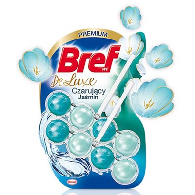 Bref Zawieszka Wc Deluxe 3X50g Czarujący Jaśmin